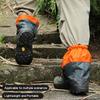 1 Pair Leg Gaiter with Reflective Strip Adjustable Men Women Outdoor Hiking Climbing Skiing Hunting Snake Guard Snow Boot Shoe Gaiter Protector Cover