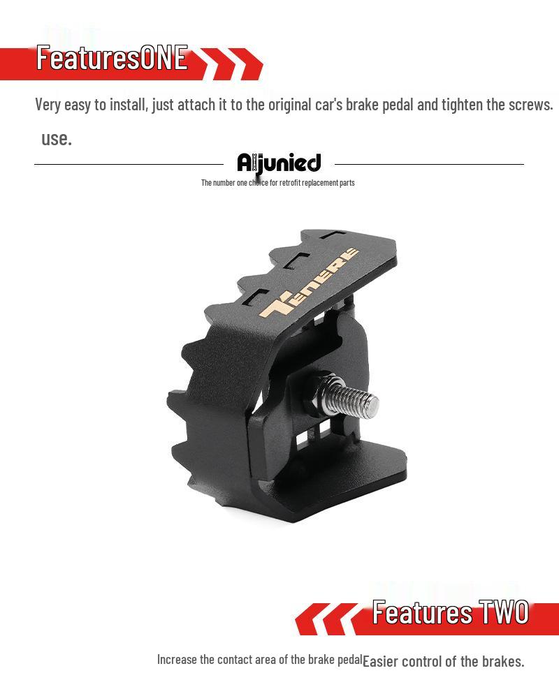 Расширитель педали заднего тормоза Yamaha TENERE 700 XTZ700 - Противоскользящий адаптер