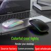 New Silent Bluetooth 5.0 Dual Mode Luminous Wireless Mouse for Notebooks and Gaming (2.4G)