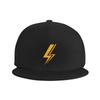 Молниеносная плоская бейсболка в стиле хип-хоп для подростков, Snapback, кепка-дальнобойщик, кепка Snapback, полиэстер, повседневная кепка на четыре сезона