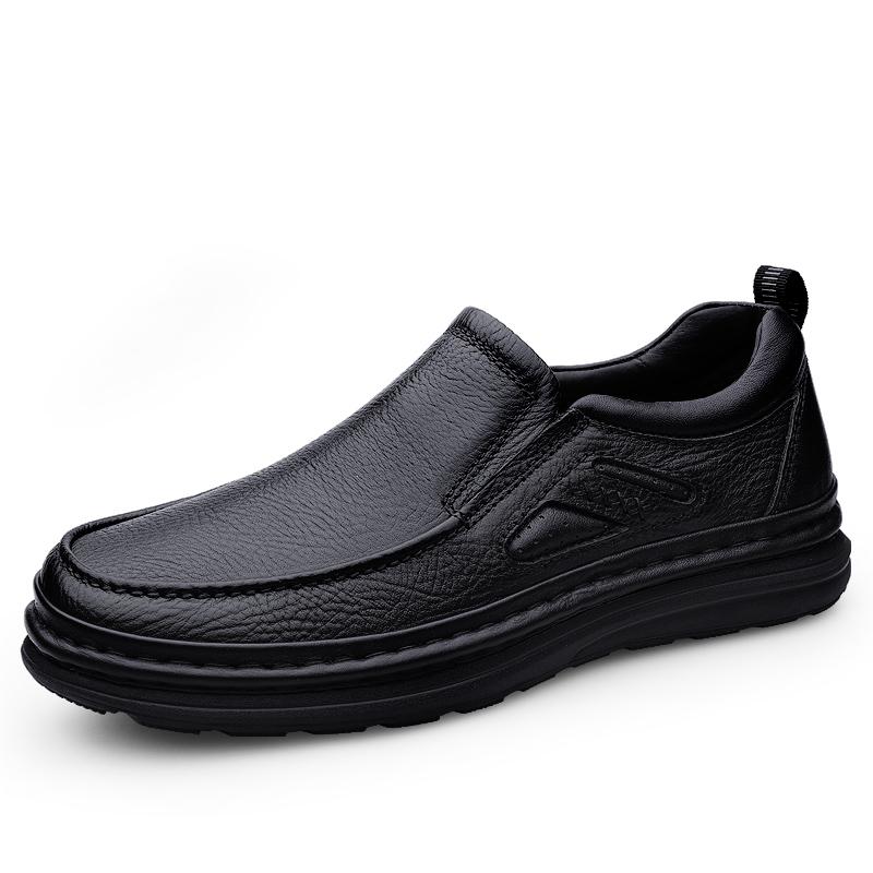 Модная мужская повседневная обувь ручной работы из натуральной кожи, противоскользящие мужские лоферы, удобная обувь для ходьбы, универсальные трекинговые слипоны, мокасины, горячая распродажа