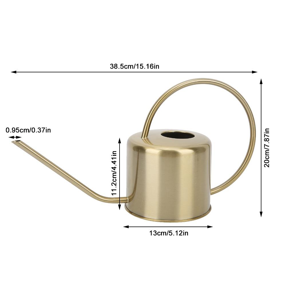 Long Spout Watering Can Gold Plant Watering Can Durable Decorative Watering Can For House Plants
