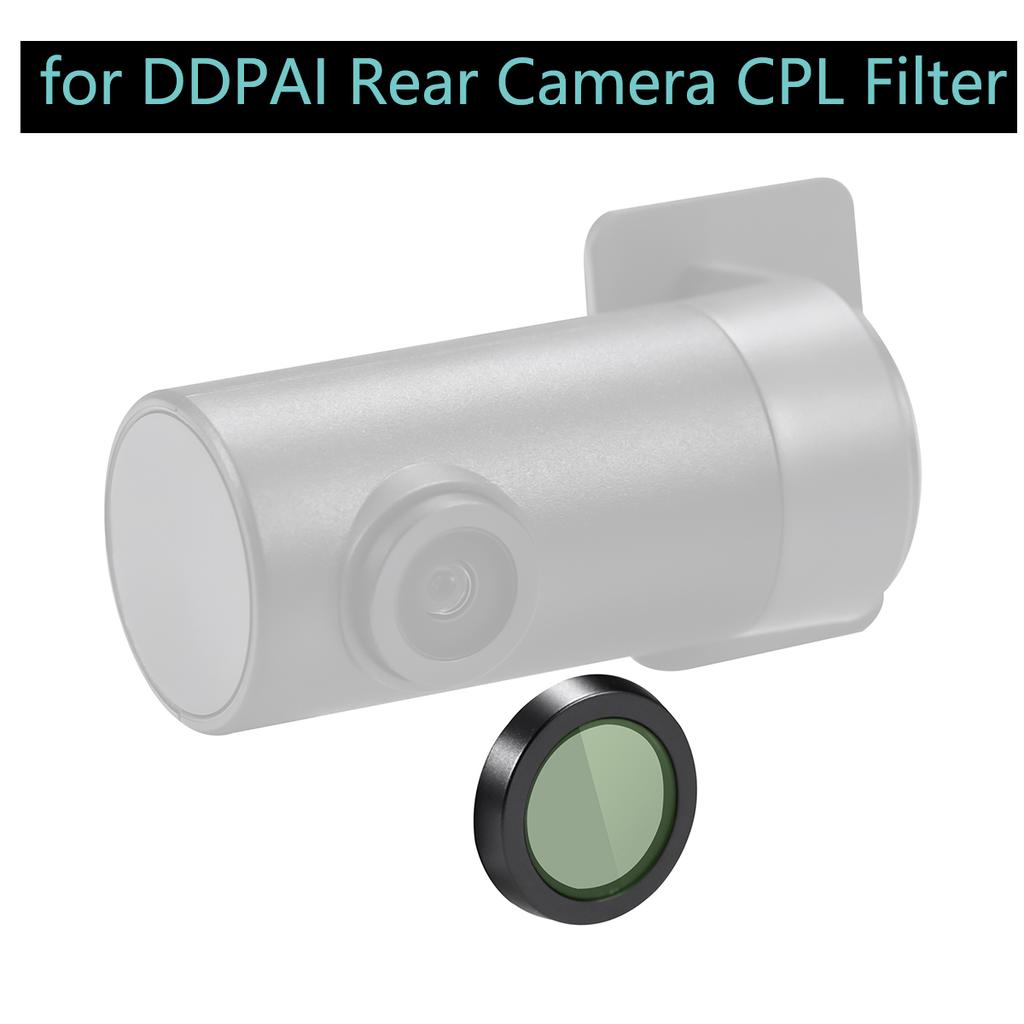 for DDPAI Rear Camera CPL Filter Lens Dust Protection Anti Glare CPL Filter