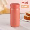 200mL Mini Pocket Cup Stainless Steel Thermos Cup Lightweight Vacuum Flask Portable Small Bottle Fashion Coffee Mug Water Cup