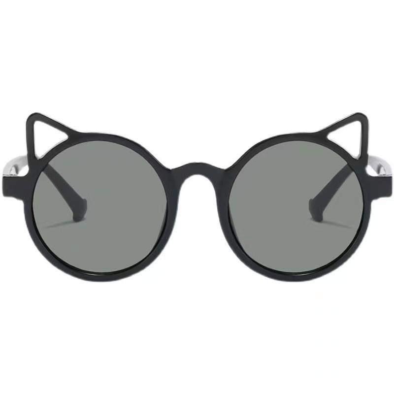 Детские Новые Модные Солнцезащитные Очки Кошачьи Ушки Девочки Милые Солнцезащитные Очки Кошачьи Ушки Супер Милые И Очаровательные Очки