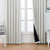 YeYeZhen Blackout Level Set of with Black Thermal Cold Energy Solid for Bedroom and Living Room Length 110cm X Width Curtains, 1, 2, Lining,
