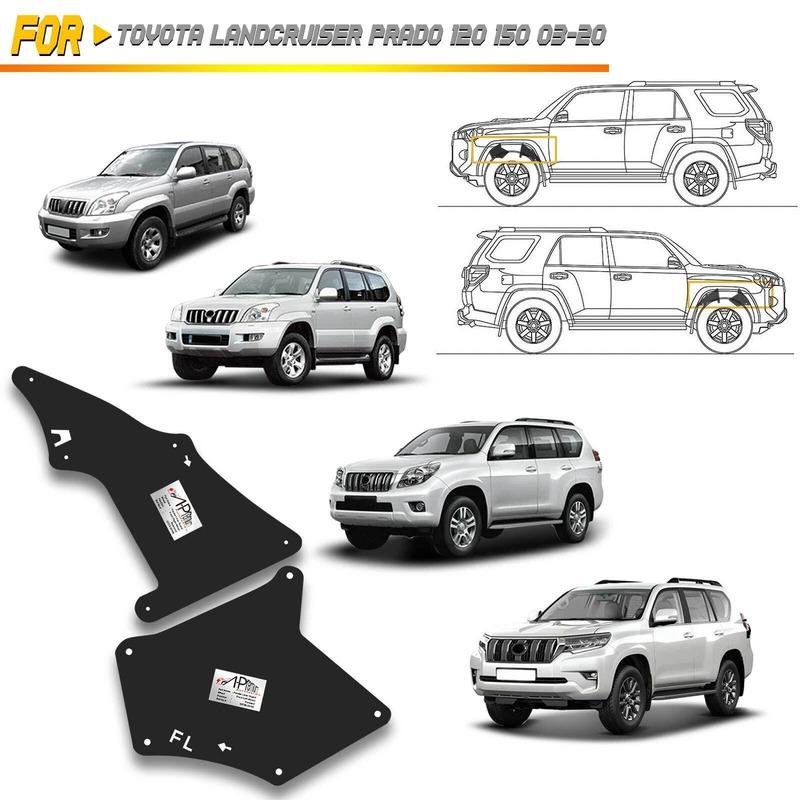 4 шт. Подкрылки Защита для Toyota Landcruiser Prado 120 150 2003-2020