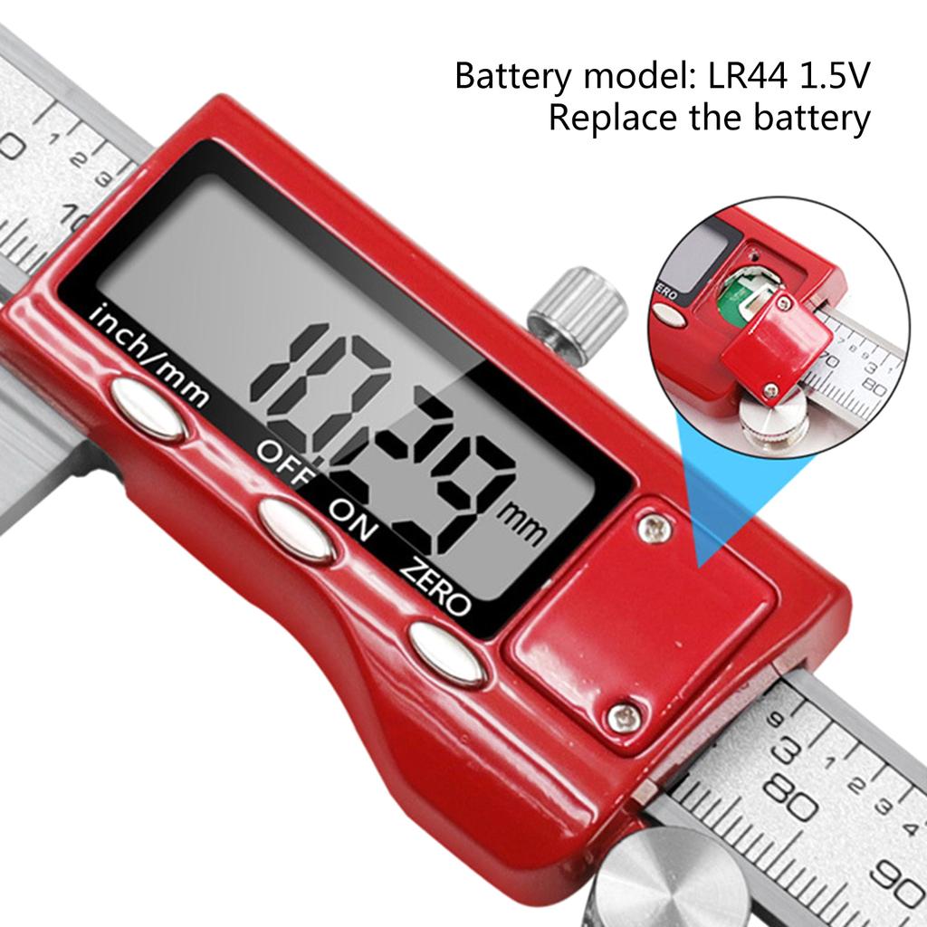 Прочный электронный штангенциркуль для металлических тормозных дисков, роторные датчики из сплава, подходящие для точного измерения толщины тормозных колодок