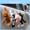 Cute Rabbit Cat Bear Magnetic Cartoon Plush Kid Toy For Decoration Desktop