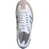 adidas Кроссовки Samba OG J Белый Пепельный Синий Детские Облачно-Белый Резина JQ2832