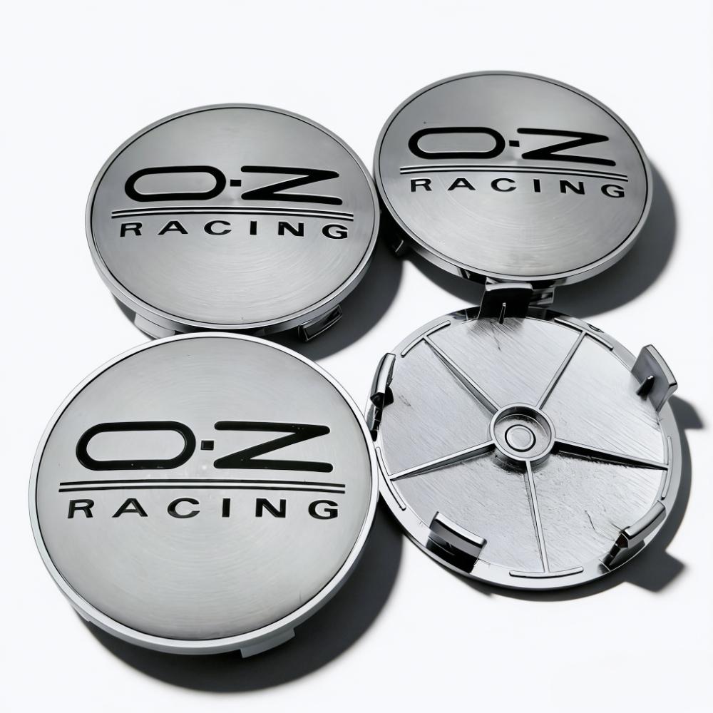 4 шт. Эмблема логотипа OZ Racing Колпачки центральных отверстий колес автомобиля 68 мм 63 мм Колпачок ступицы колеса Значок O.Z Колпачки дисков Пылезащитный чехол Замена Автомобильные аксессуары