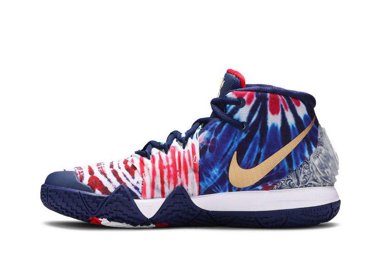 Kids' Sneakers Nike Kybrid S2 Tie Dye USA (GS) Blue Void/Metallic Gold-Photo Blue-White
