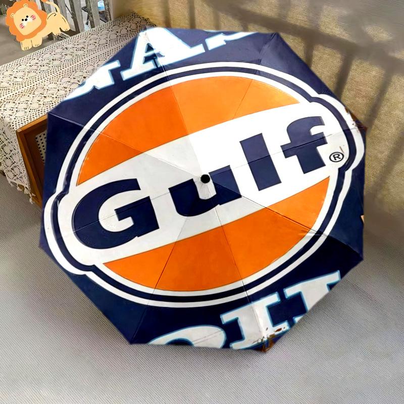 Gulf Heritage Folding umbrella travel 8 paraphenoid bones Sun umbrella Three folds travel