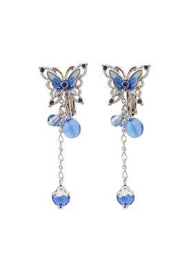 Серьги с мотивом бабочки SAME1355 XB [Anna Sui] 2 способа ношения