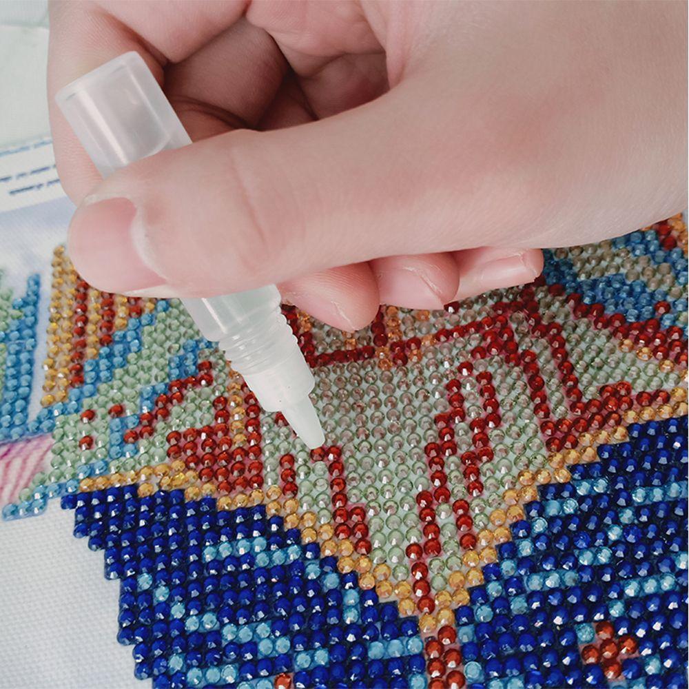 3/6Pcs New Needle Arts Diamond Embroidery Diamond Painting Glue Plastic Non-toxic Embroidery Cross