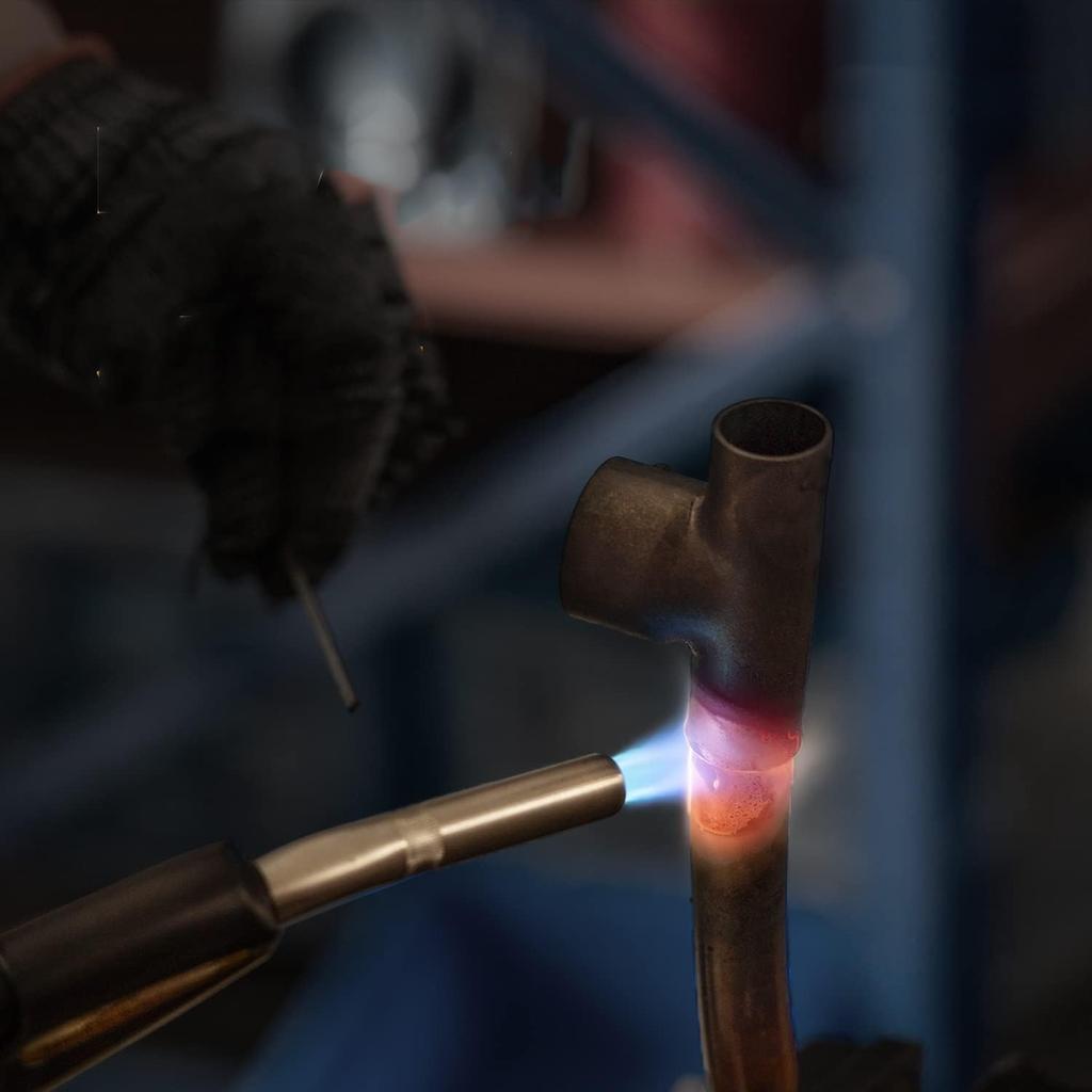 Паяльная лампа CAMPING MOON MapPro Turbo, Турбо-горелка с автоподжигом, Профессиональный тип пламени с концентрированной спиралью, MT-5110