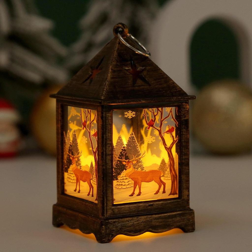 Светодиодная рождественская свеча: Креативный декор ночника и реквизит для фотосъемки