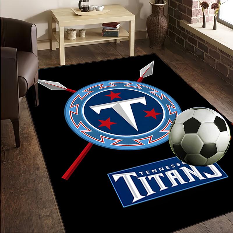 Tennessee Logo Art Rug Office Carpet Non-Slip Mat, Chair Rug Floor Covering for Gaming, Bedroom, Living Room , Home Decor Christmas Gift