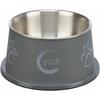 Миска для собаки - TRIXIE - Ø19см - Нержавеющая сталь - Нескользящая - 0,9л