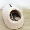 Новое полузакрытое теплое кошачье гнездо, кошачий домик, тапочки для домашних животных, гнездо для домашних животных, универсальная собачья будка, коврик для домашнего животного, четыре сезона