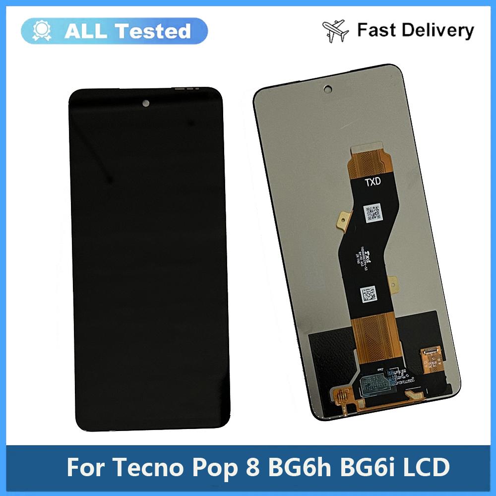 Полная сборка LCD-экрана и дигитайзера для Tecno Pop 8 BG6h BG6i