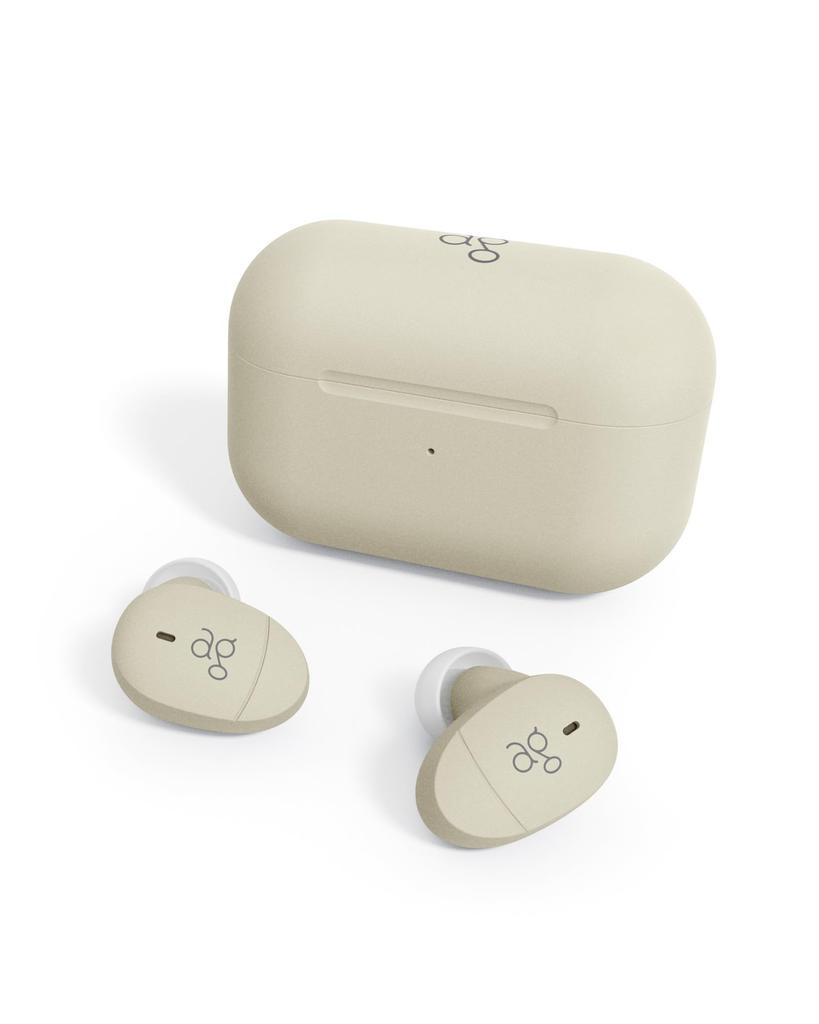 Ag COTSUBU MK2 Wireless Earphones with MEMS Work Recommended microphone/Remote (Cream)