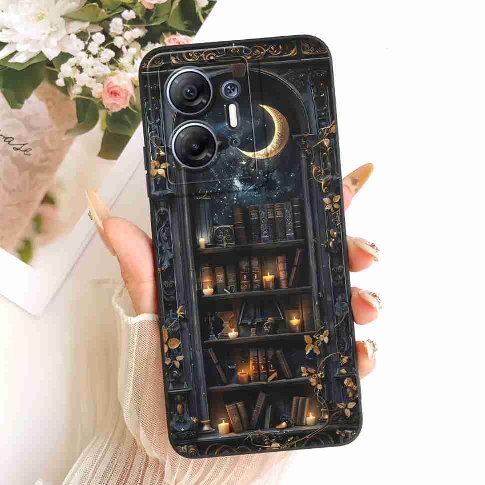 Для Infinix Hot 30 5G Чехол Мягкая Защитная Задняя Крышка Корпус Для Infinix Hot 30 Hot30 5G X6832 Чехол для Телефона Милая Девушка