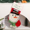 Hot Christmas Old Man Snowman Knitted Socks Christmas Tree Decoration Gift Bag Home Party Decoration Pendant