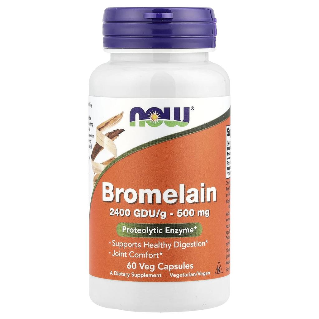 Bromelain, 500 Mg, 60 Veggie Capsules
