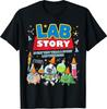 Lab Story Lab Week 2026 Футболка для команды медицинских лабораторных техников