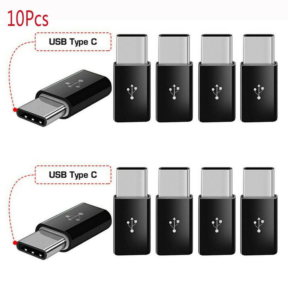 Mobile Phone Tablet Male Android Micro USB Adapter Converter Charging Cable Type-C Connector
