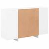 vidaXL Sideboard Weiß 120x30x75 cm Holzwerkstoff