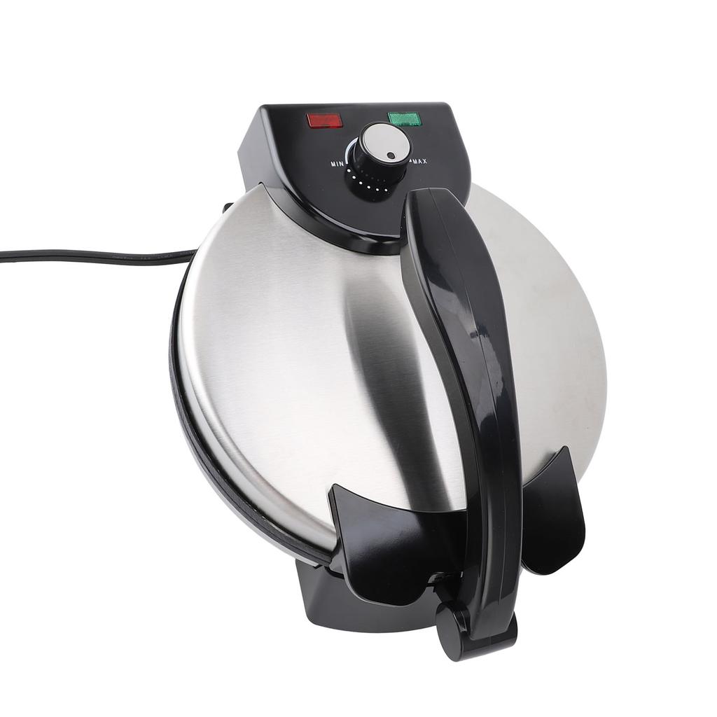 Electric Tortilla Maker 10in Knob Temperature Control Anti Stick Roti Maker Machine with Stainless