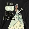 The Princess and the Frog Childrens/Kids Does Not Kiss Frogs Tiana Heather Hoodie