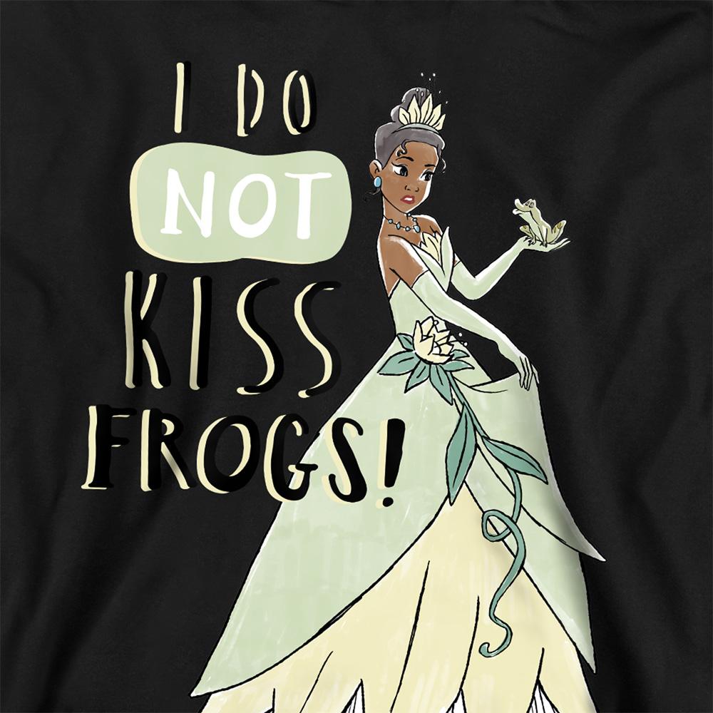 The Princess and the Frog Childrens/Kids Does Not Kiss Frogs Tiana Heather Hoodie