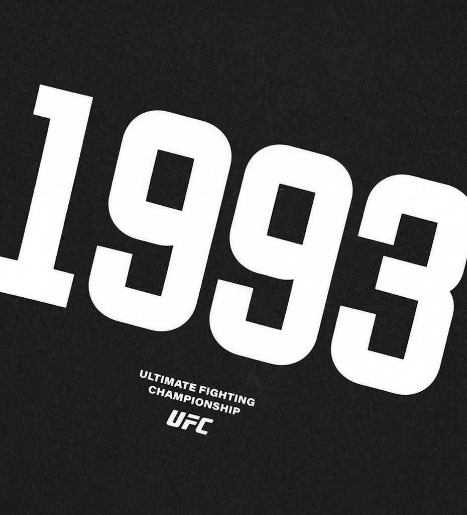 Ufc Sports Ufc Glory 93 Мега Приталенная Футболка с Коротким Рукавом Черная U2Ssw2104Bk