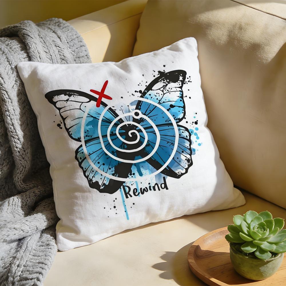 Classic Game LLife Is Strange 2 Cushion Cover Washed Linen Soft Breathable Decorative Case For Sofa Home Pillow Cover