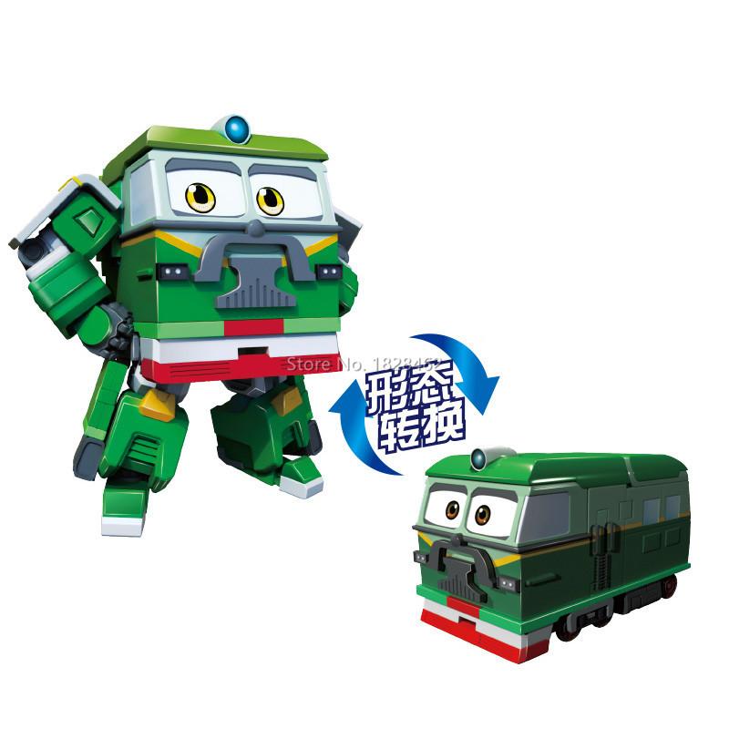 АБС Мини Китайская высокоскоростная железная дорога Суперпоезд Робот Трансформация Игрушка Деформация Машина Фигурка Действия CHSR Игрушки для Детей Подарок
