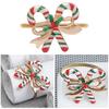 Рождественское кольцо для салфеток со стразами, снеговик, Санта-Клаус, дерево, олень, украшение стола, держатель для салфеток, пряжка, Рождество