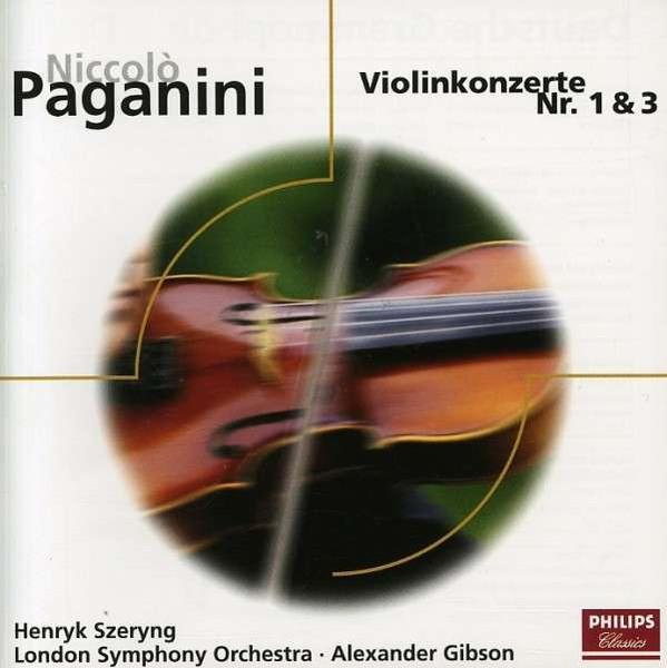 CD LSO; GIBSON - Паганини, Н. 4646662 Philips Classic Германия Классический Б/У