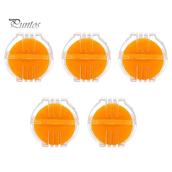 5 шт. воска для ниток с коробкой, водорастворимый воск, смазка для шитья, воск для вышивки мулине для предотвращения запутывания ниток при вышивке крестиком