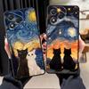 Чехол для Honor 70 90 8X 200 400 Lite Magic5Lite X5b X6 X9a X7 X8 Funda Чехол для телефона Мультяшный Милый Кот