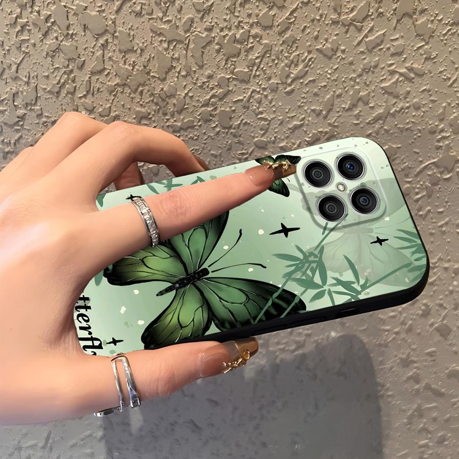 Creative Cartoon Butterfly Funda Phone Cover Case for Honor X9a 90 Magic5Lite X8 X7 8X X5b 200 400 Lite X6 70