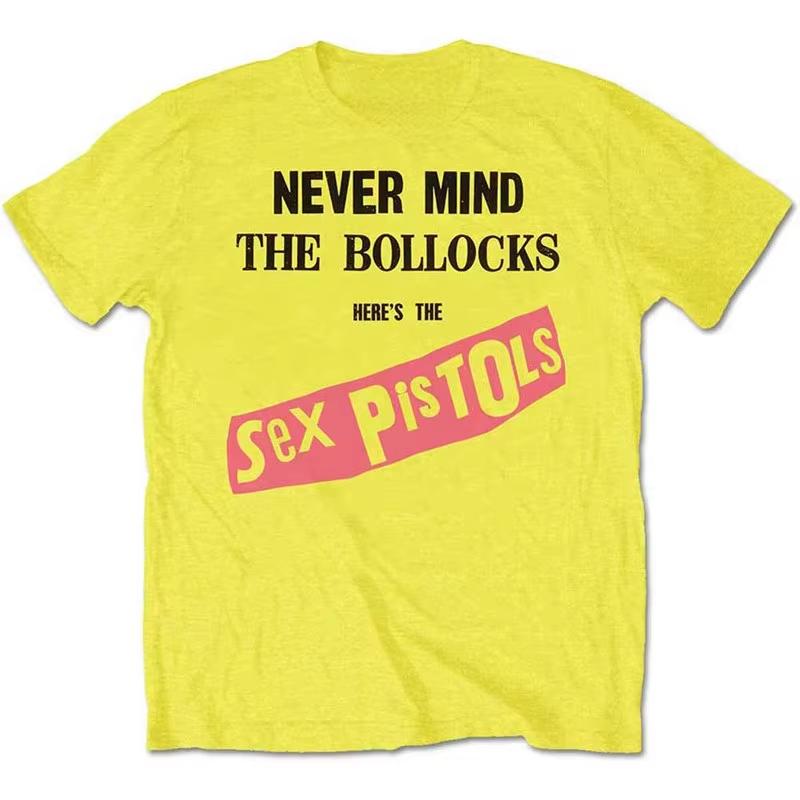 2026 New Sex Pistols Pretty Vacant Buses Vintage Graphic‑Print Unisex Short‑Sleeve T‑Shirt, Street‑Wear Casual Summer Top Women And Men T-Shirt