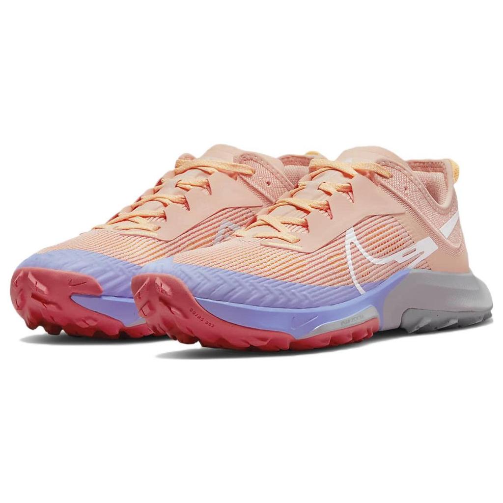 Nike Air Zoom Terra Kiger 8 Arctic Orange Melon Tint Women Sneakers Purple-Pulse White DH0654-800