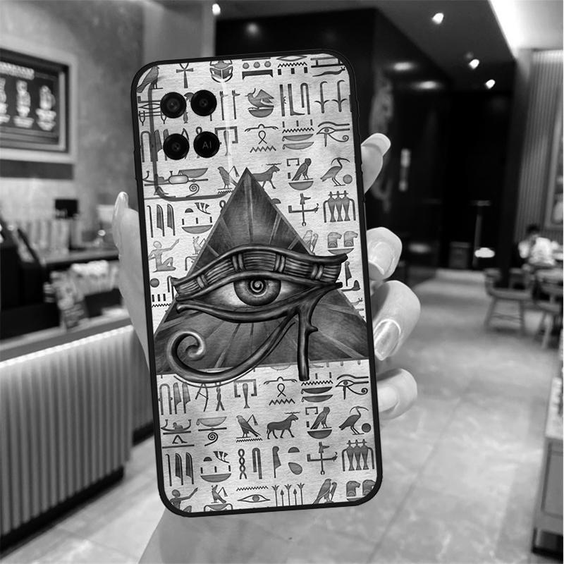 Египетский Глаз Гора Чехол Для Oppo A74 A54 A94 A78 A98 A18 A60 A80 A40 A38 A58 A96 A76 A16 A15 A17 A57 A77 A5 Pro