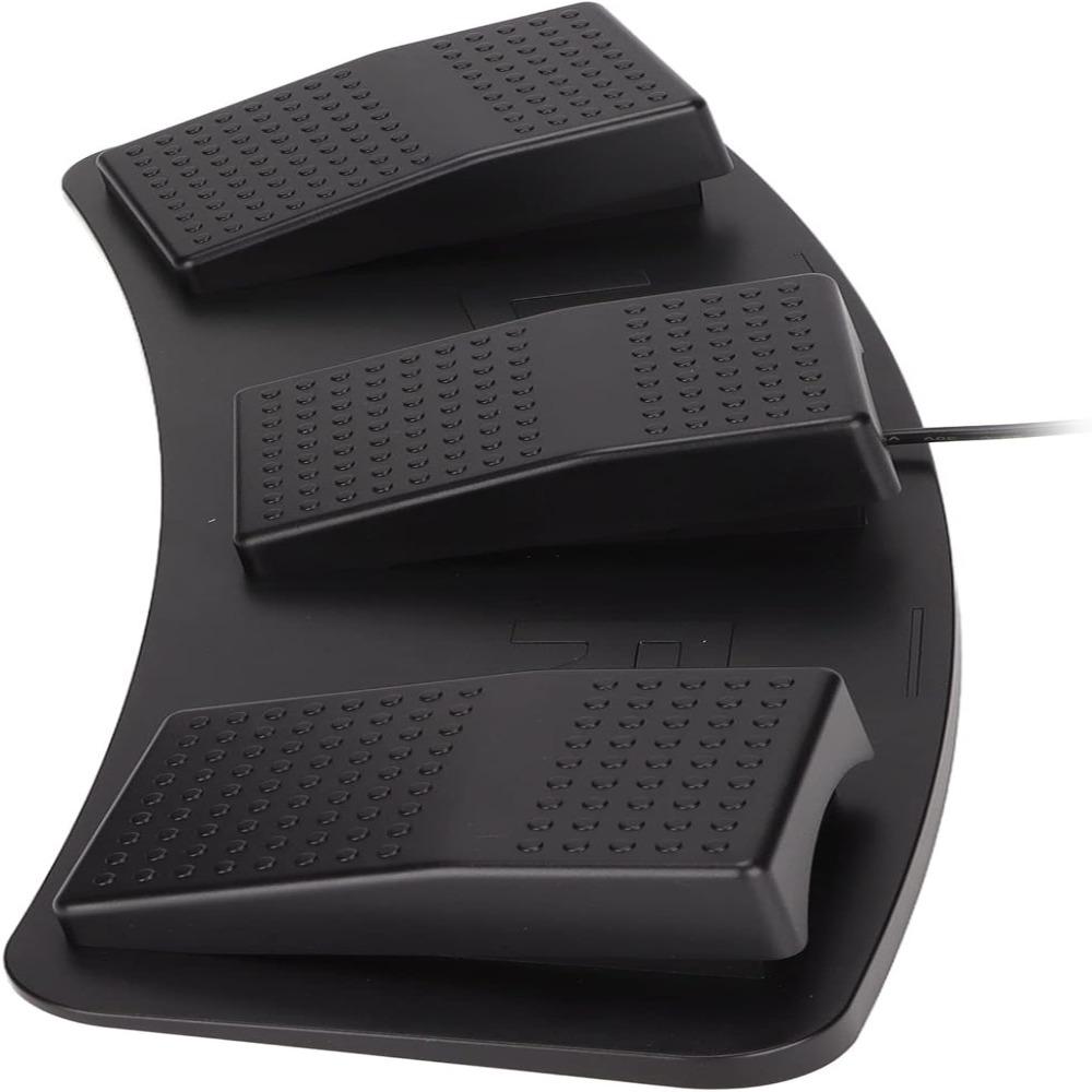 3-Key Design Triple Foot Pedal Mechanical Switch Programmable Foot Pedal For Video Game