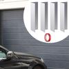 4 Pieces Garage Door Seal Guards Weather Stripping Multipurpose Easy Install Threshold Seals