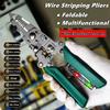 Multi-function Wire Stripper Manually Crimpper Cable Electrician Stripper  Wireman Maintenance Tool