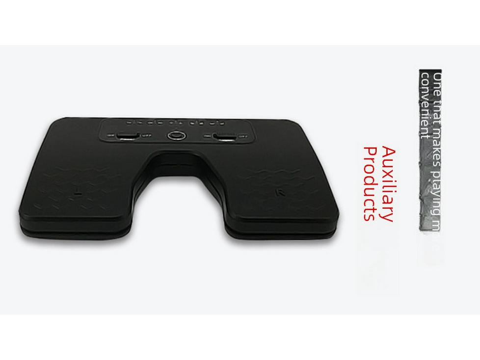 Bluetooth Foot Pedal for Hands-Free Music Page Turning On iPad, Tablet, Phone, Guitar, Piano, and Saxophone.
